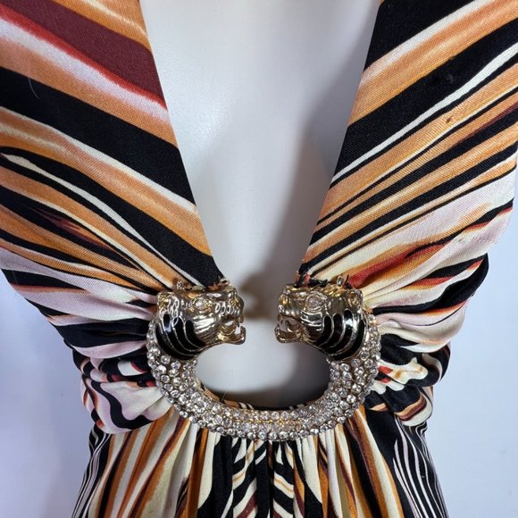 Sky Brand Orange Tiger Dress (S) - Picture 2 of 16